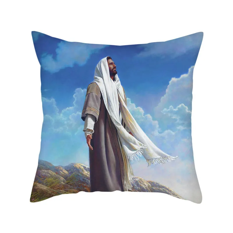 Fubatacchi Западная картина маслом наволочка Крестный отец подушка в виде ангела
