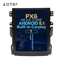 aotsr tesla 10 4%e2%80%9c vertical screen android 8 1 car dvd multimedia player gps navigation for chevrolet malibu 2013 2015 carplay