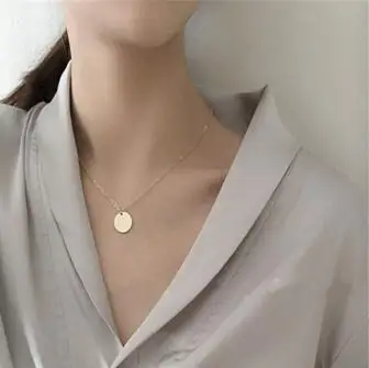 YQYN041 PICKYZ, опт, женское ожерелье из сплава, s& Кулоны, колье, ожерелье,, золотой цвет, Кристальный кулон, ожерелье для женщин, подарок - Окраска металла: YQYN041