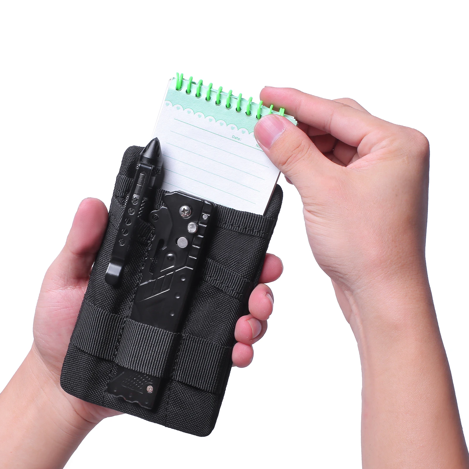 

Tactical EDC Pouch Mini Wallet Card Money Key Belt Waist Pack Shoulder Strap Camping Hiking Hunting Outdoor Small Hanging Bag