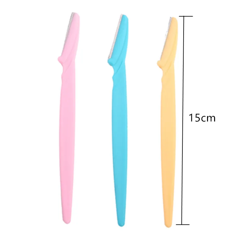 Скребок для триммера бровей 3/4/10 шт. лезвия формовочный нож глаз эпиляции лица