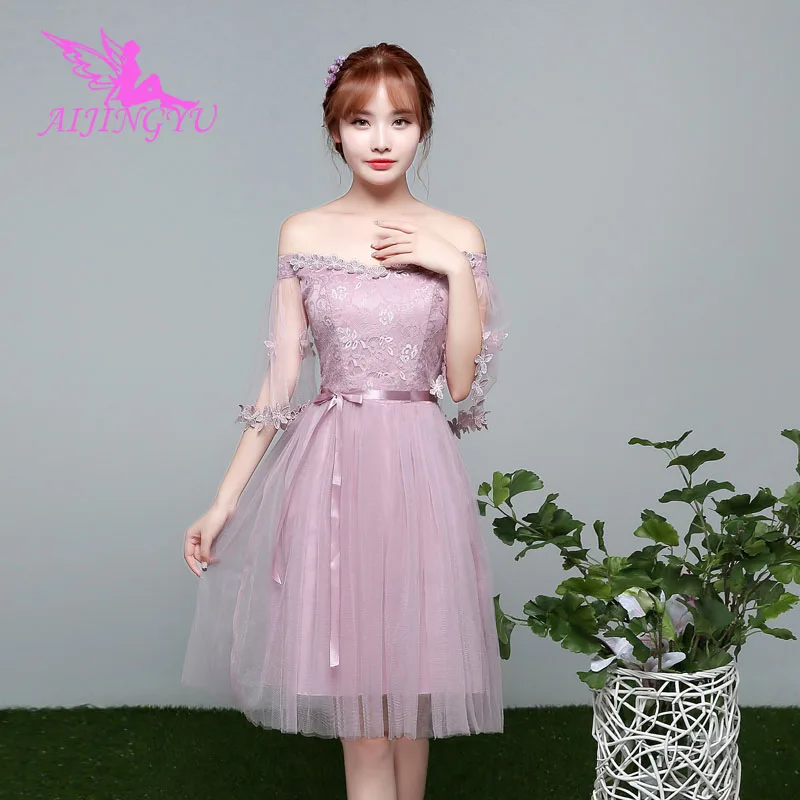 

AIJINGYU 2021 2020 elegant dress women for wedding party bridesmaid dresses BN790