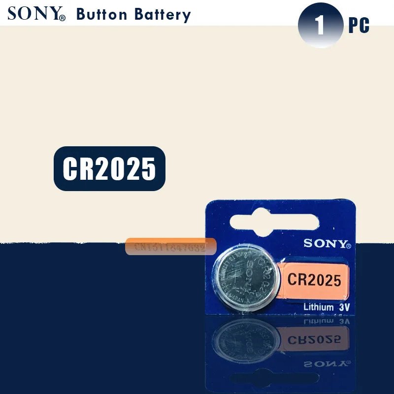 Батарейки SONY cr2025 1 шт. литиевые 3 в для шкалы веса Часы с калькулятором |
