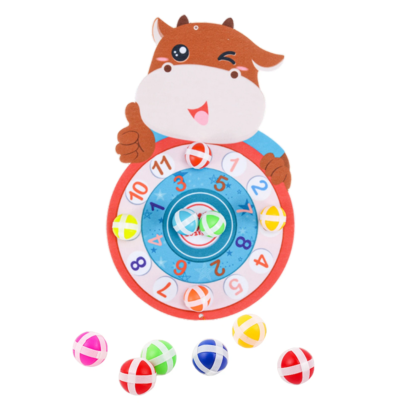

Kids Dartboard Toy Target Sticky Ball Dartboard Creative Throw Party Outdoor Sports Indoor Toys Educational Games For Kids