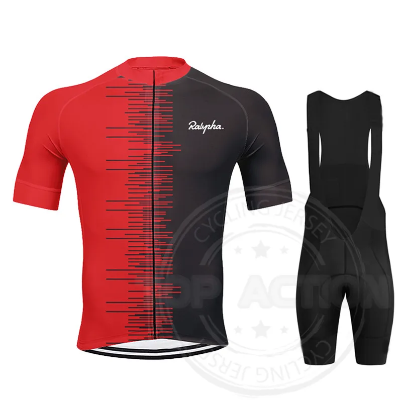 

2022 New Summer Cycling Jersey Set Breathable Team Racing Sport Bicycle Jersey Mens Cycling Clothing Short Bike Jersey Ralvpha