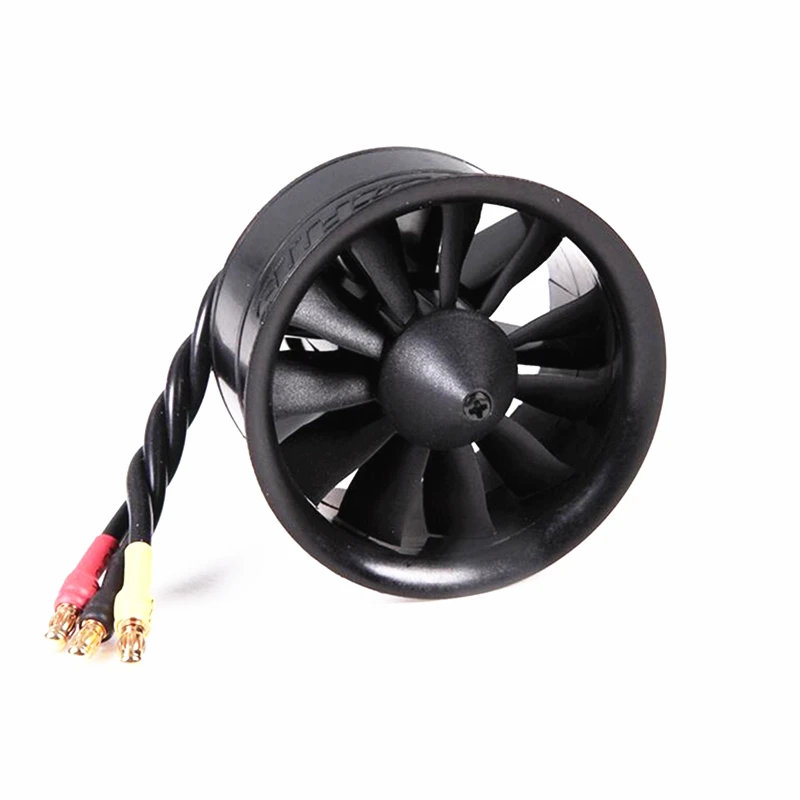 FMS 50 мм 11 лезвий Ducted Fan EDF с 3S 4S бесщеточный двигатель для фиксированного крыла