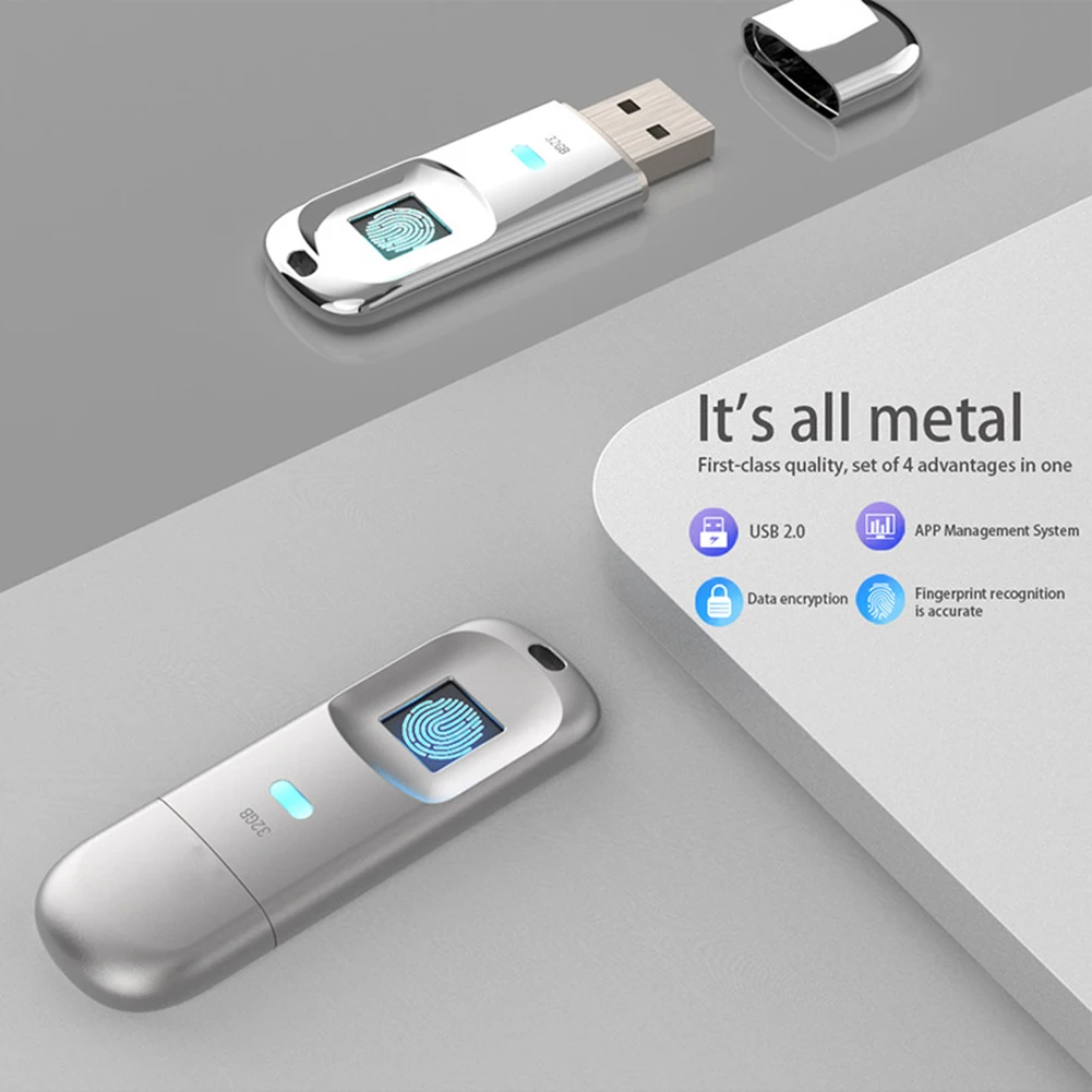 Флэш-накопитель USB2.0 сканер отпечатка пальца точный идентификатор управление