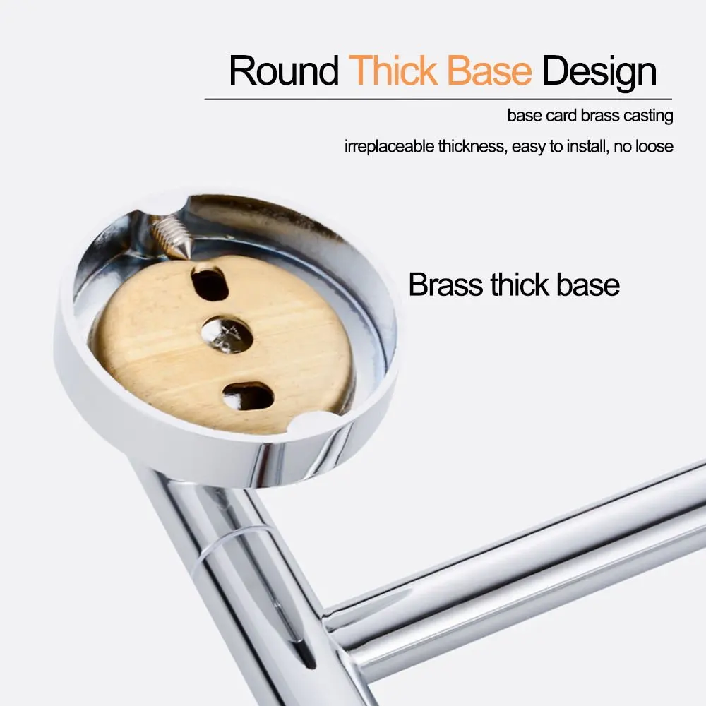 4 слоя Нержавеющая сталь Полотенца стеллаж вращающийся вешалка для полотенец