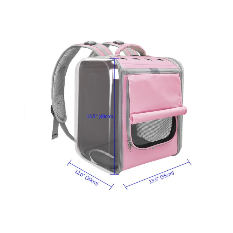 

Pet Cat Carrier Backpack Breathable Cat Travel Outdoor Shoulder Bag For Small Dogs Cats Portable Packaging Carrying Pet Supplies