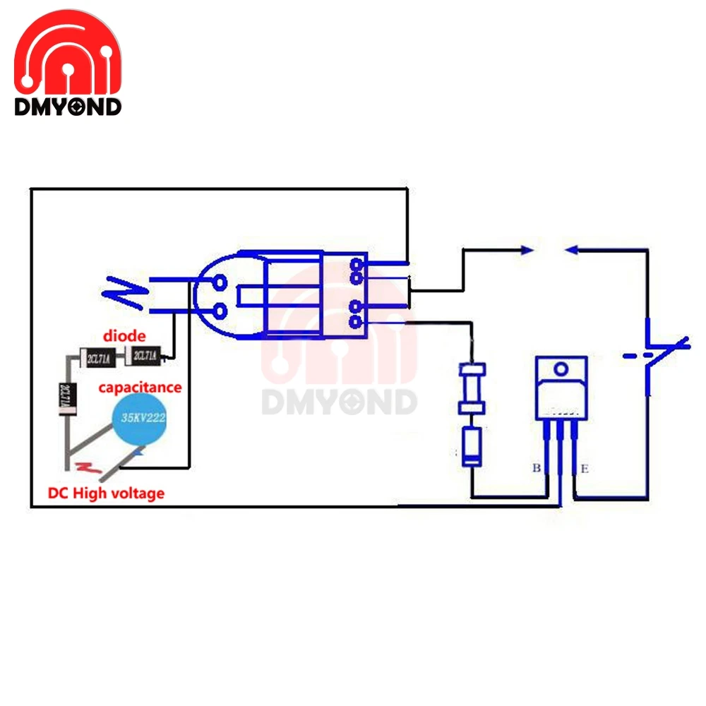 Комплект сделай сам 15 кВ высоковольтный генератор катушки дугового зажигания