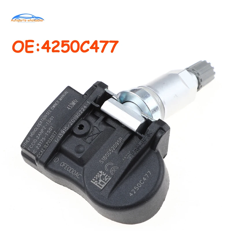 Автомобильный датчик TPMS для Citroen C Zero peugeot 4008 iOn Mitsubishi ASX L200 Lance TPMS датчик давления в шинах монитор 433 МГц 4250C477