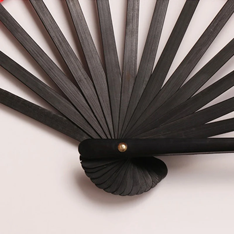 

Silk Fabric Folding Fan Vintage Hand Fan Wooden Bamboo DIY Craft Painting Home Decoration Pocket Gift For Calligraphy Painting