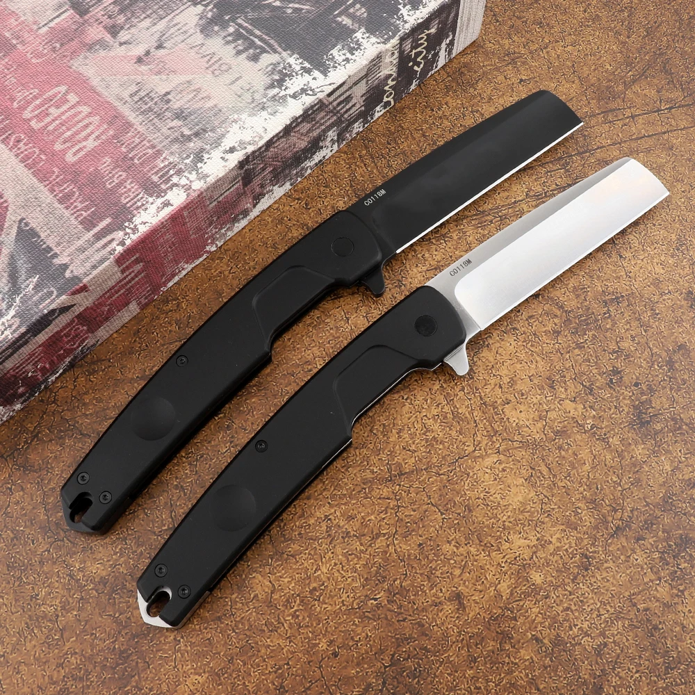 Новинка лезвие N690 с алюминиевой ручкой шарикоподшипник для охоты кемпинга