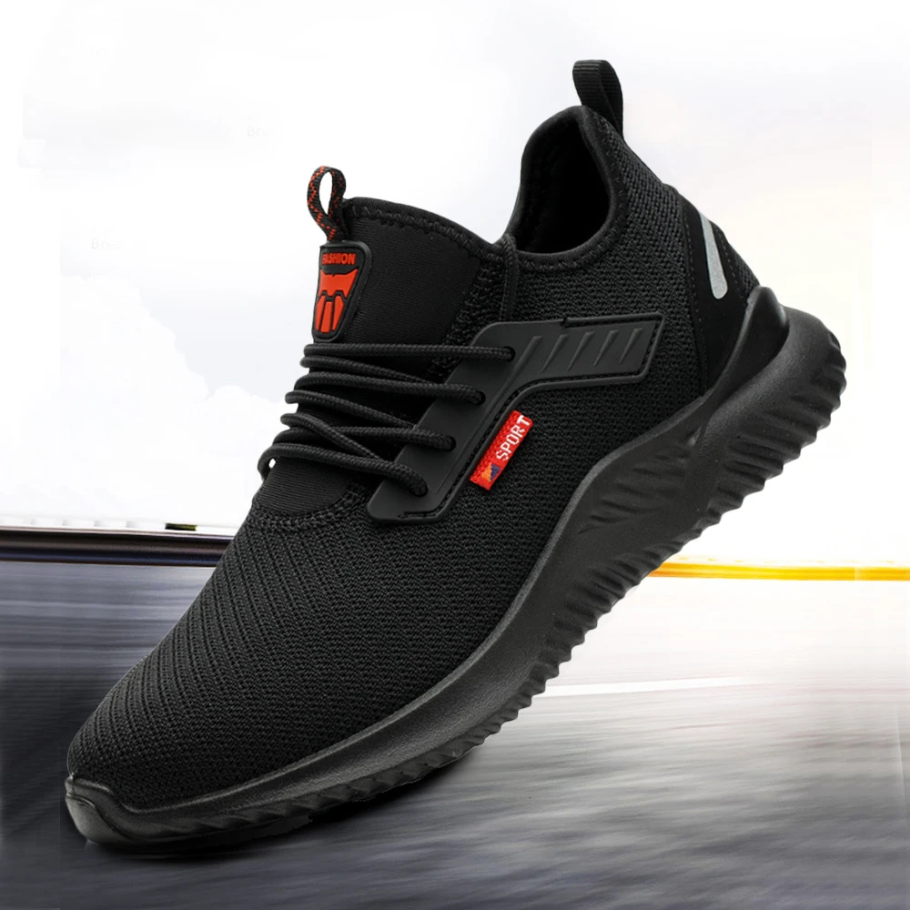 

Working Construction Transport Industry Warehouse Safety Shoes Puncture-Proof Non-slip Anti-smashing Breathable Shoes
