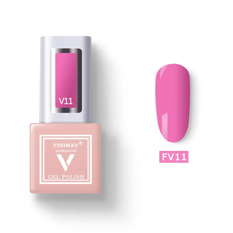 FV11 VINIMAY 60 Цветной Гель-лак для ногтей vernis полуперманентный УФ-гель лак-праймер впитывающий Гель-лак для ногтей Полировочный Гель для маникюра - Цвет: FV11