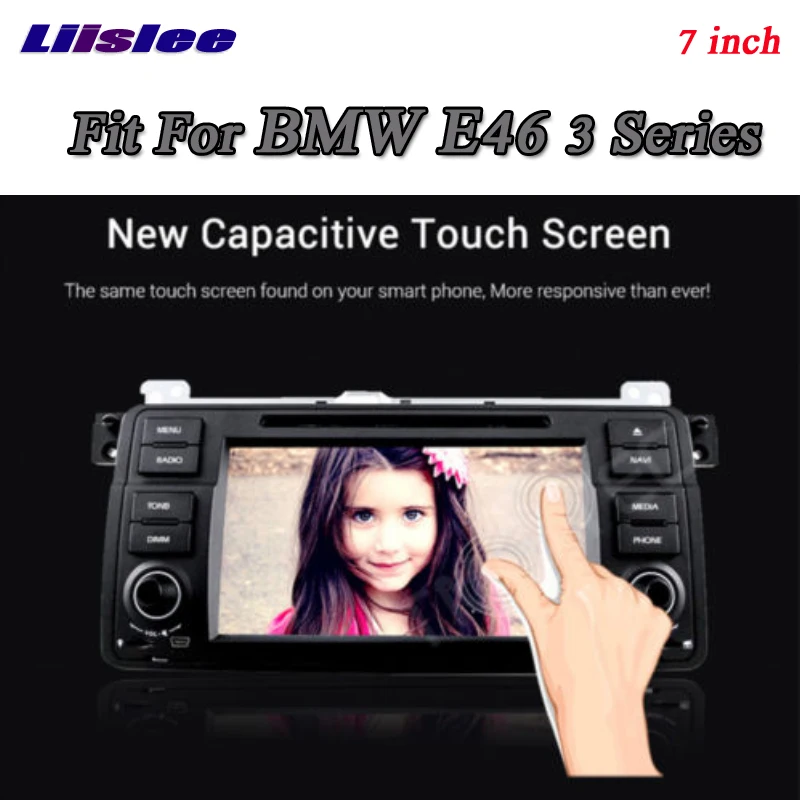 Liislee для BMW 3 E46 318 320 M3 стерео радио 3G Canbus BT DVD плеер GPS навигация по карте 1080P HD экран