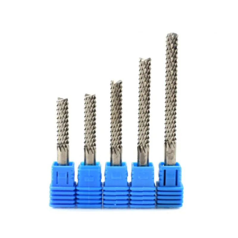 1PC PCB corn milling cutter carbide deep hole drilling tungsten steel engraving machine length 45-80mm | Инструменты