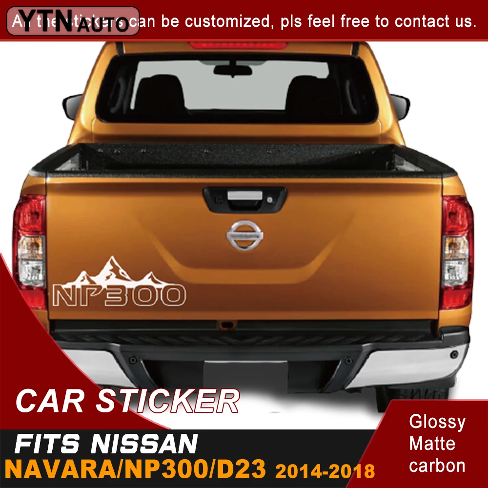 Наклейки на автомобиль для Nissan Navara NP300 D23 2014 - 2018 Бесплатная доставка горы дверь