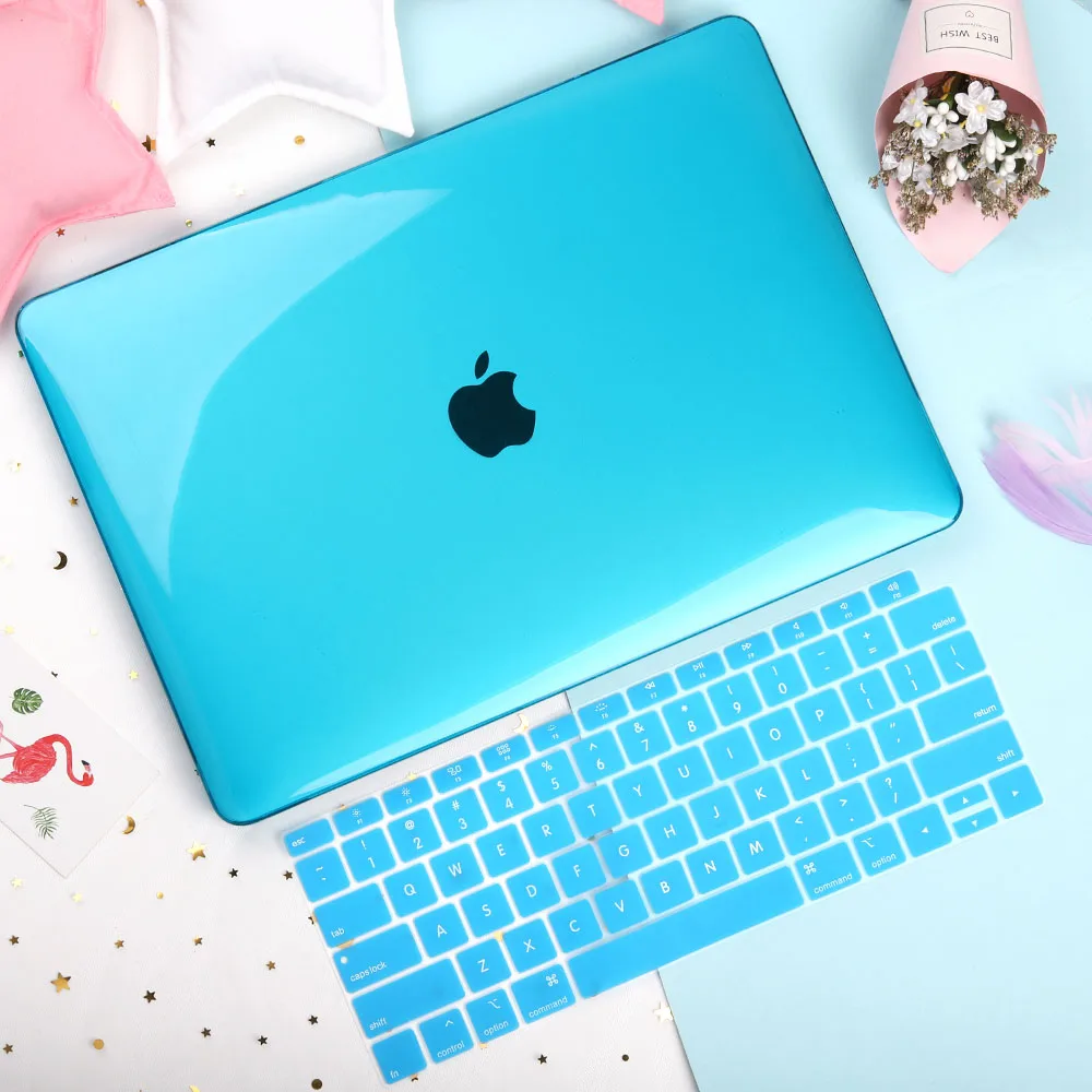 Чехол для ноутбука Apple MacBook Air 13 дюймов A1932 для нового Mac book Pro 13,3 15,4 Touch bar A2159 прозрачный пластиковый жесткий корпус