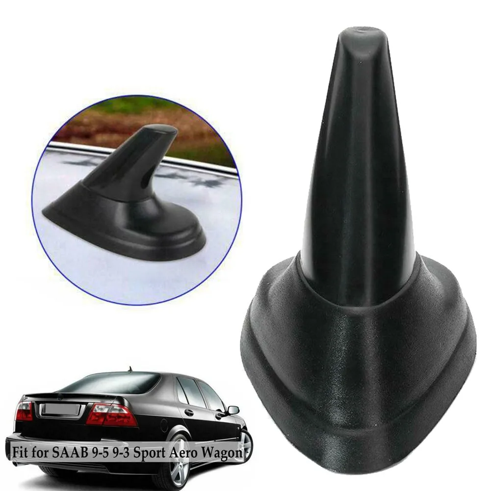 

1PCS Black Look Fin Aerial Dummy Antenna Fit For SAAB 9-3 9-5 93 95 Car Accessories High Quality Roof Antennas
