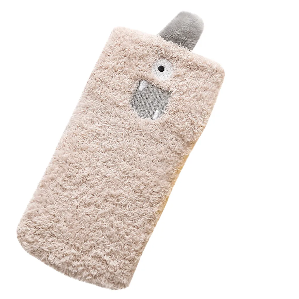 Новинка 2019 женские модные забавные носки с маленькими стоячими ушами толстые