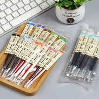 nizawa color gel pen refill no printing wind gel pen refill imported gel ink gel refill 15 colors