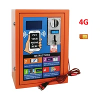 2021 small business ideas outdoor steel plate vandal proof coin operated 4g wifi cheap vending machine kiosk
