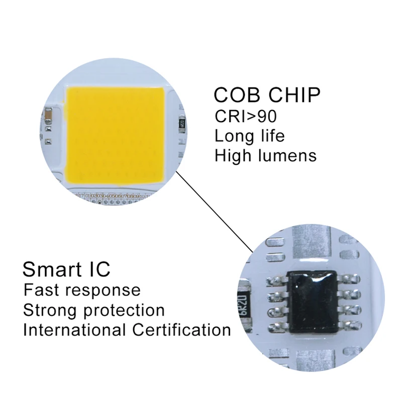 

LED COB Lamp Integrated 3W 5W 7W 9W 10W 20W Light AC220V 110V Lamp With Driver 30W 50W Spotlight LED Flood Light BulB LED Light