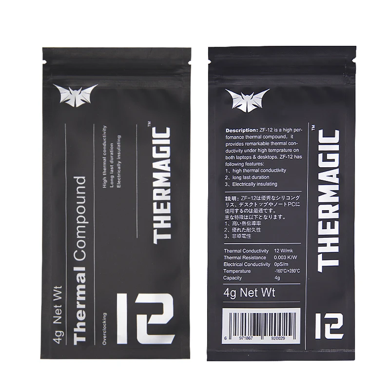 Термальный составной процессор GPU охлаждающий вентилятор Тепловая смазка VGA