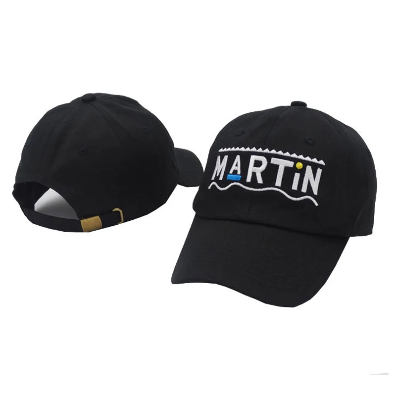 Высокое качество вышивка Мартин шоу кепки Snapback хлопковые шапки в стиле хип-хоп