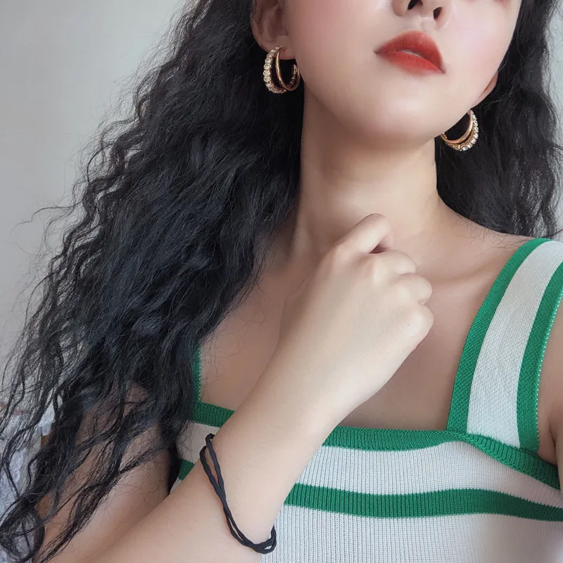 И ЮГО комплект в Корейском стиле земельный шнек сверлы блестящие контракт C word