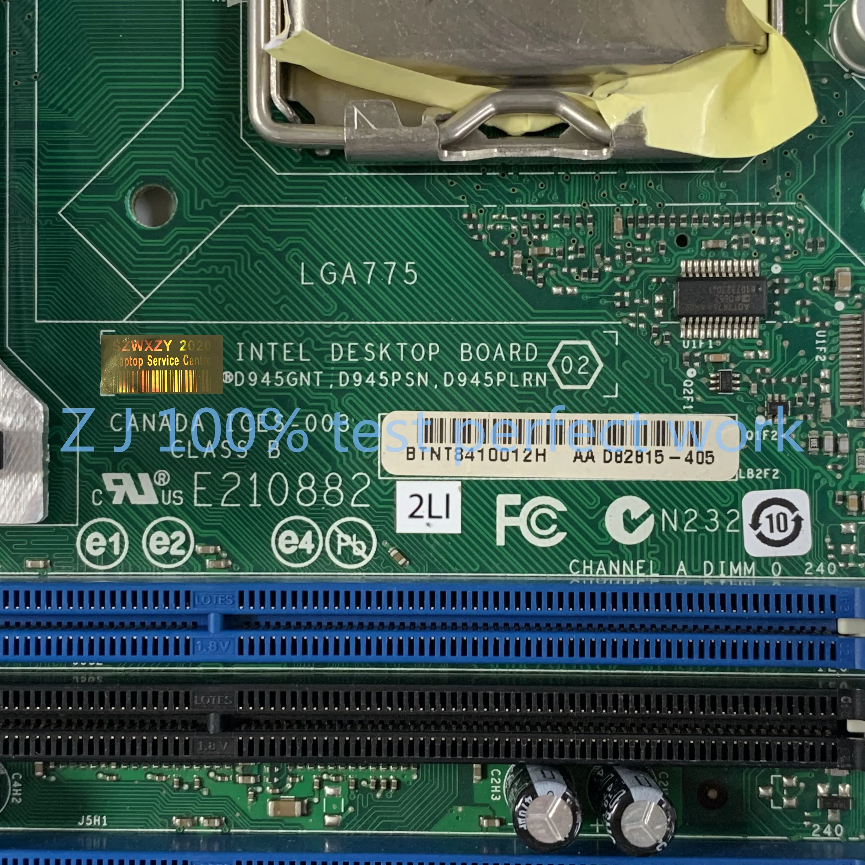 Высококачественная материнская плата для настольного ПК Intel D945PSN D945GNT D945PLRN LGA775 100%