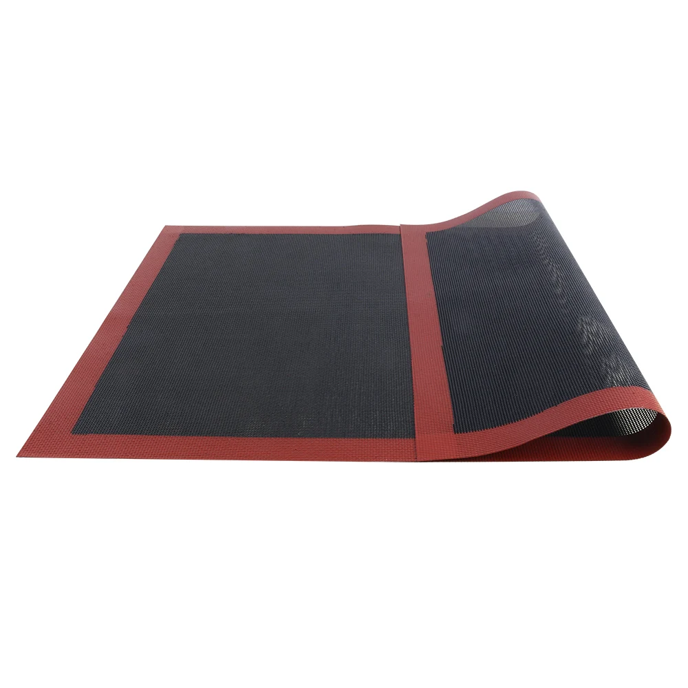 Антипригарный перфорированный силиконовый коврик для выпечки подстилка духовки