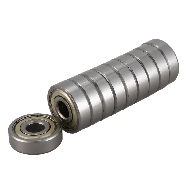 

Promotion! 10 Pcs 6200Z 10 x 30 x 9mm Single Row Sealed Deep Groove Ball Bearings