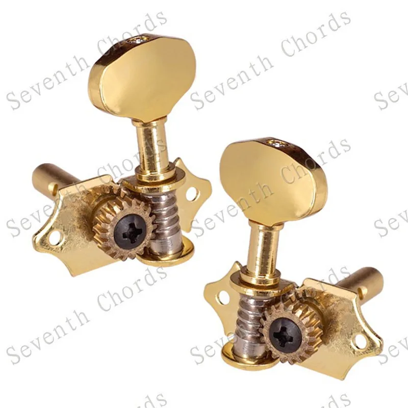 Набор из 3R3L винтажных тюнеров с открытой шестерней колпачки для настройки