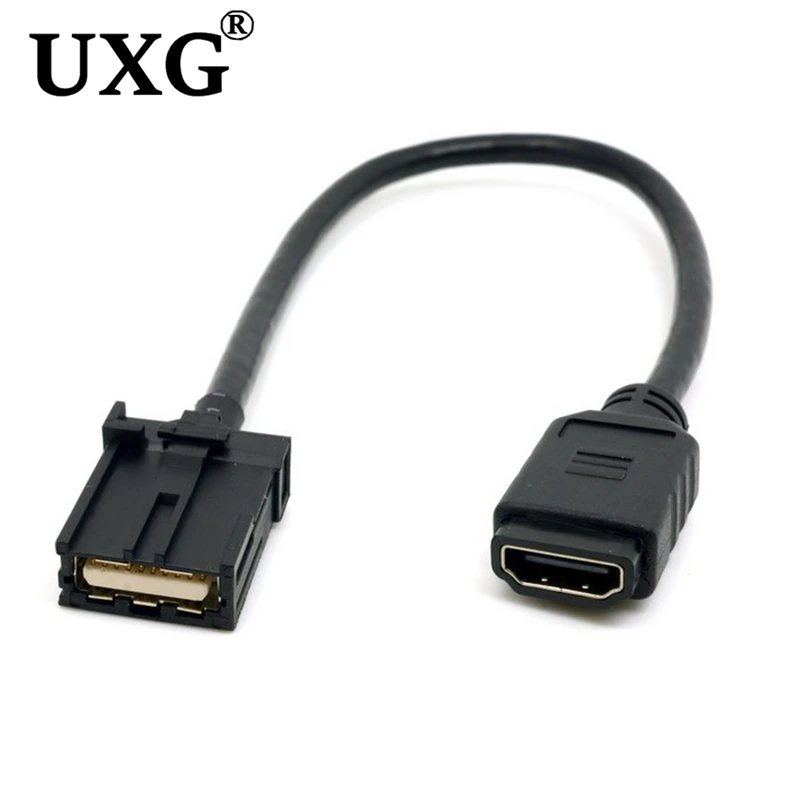 Высокая Скорость HD-1.4 Тип E штекерным Женский Видео Аудио HDMI-compatiblCable 0 3 m