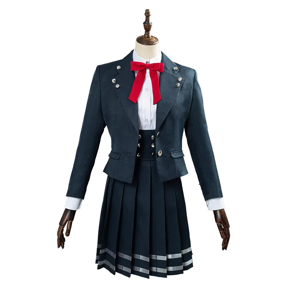 Danganronpa V3 Shirogane Tsumugi Cosplay Costume School Uniform Skirts Outfits Halloween Carnival Costumes | Тематическая одежда и