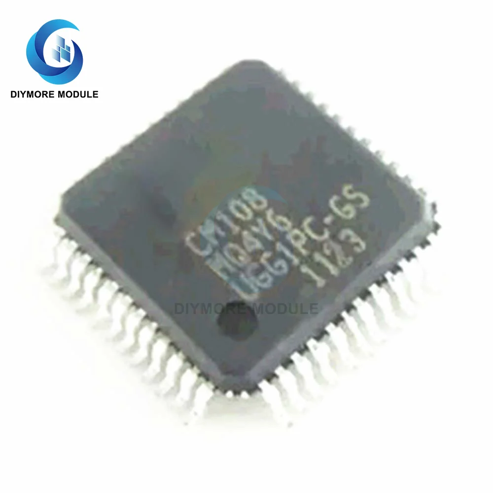 CM108 IC чип контроллер ввода/вывода аудио с интерфейсом USB | Электронные компоненты