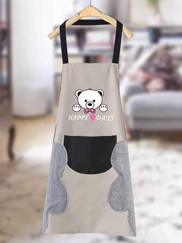 Кухня истиранию Фартук женский Водонепроницаемый масл доказательство без