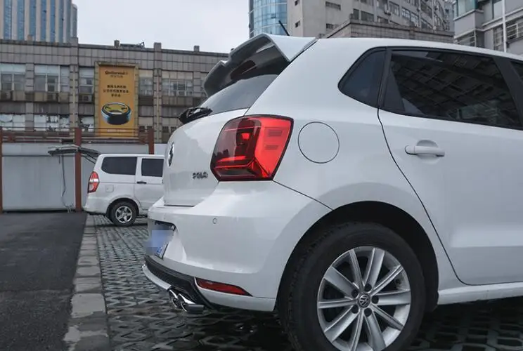 For Volkswagen POLO Spoiler 2011-2016 High Quality ABS Material Car Rear Wing Primer Color | Автомобили и мотоциклы