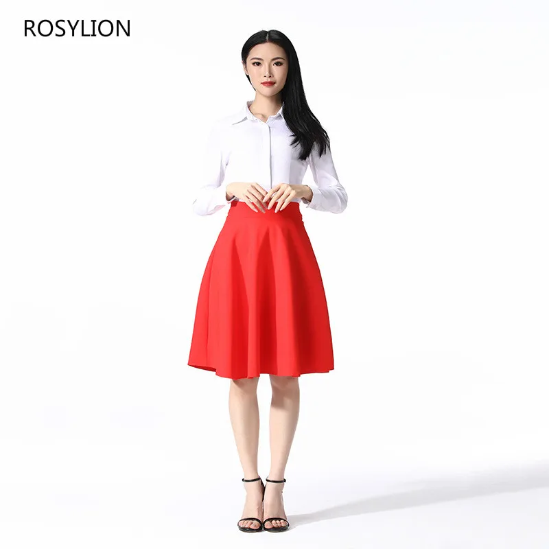 Женская летняя облегающая привлекательная трапециевидная офисная деловая юбка