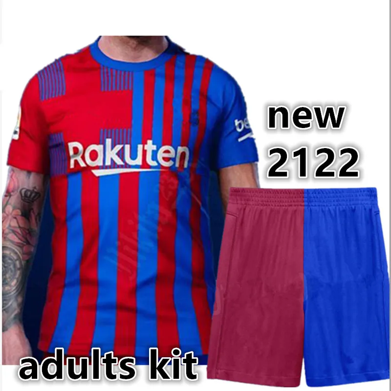 

man LENGLET new 21 22 adult kit Top Quality MESSI GRIEZMANN DE JONG SUAREZ PIQUE O. DEMBELE COUTINHO ANSU FATI BarcelonaES Shirt