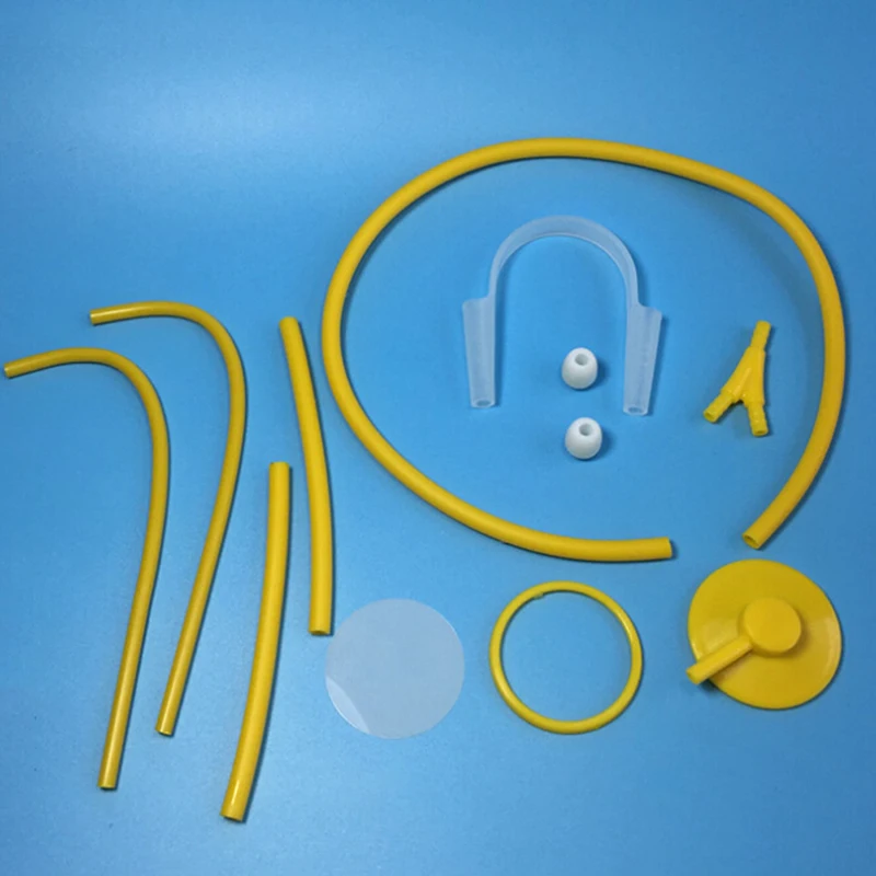 DIY стетоскоп модель для эксперимента научный эксперимент начальной школы