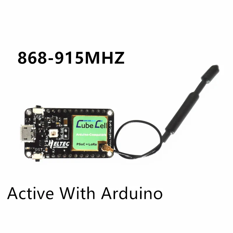 Heltec IOT lora Node ESP32 WiFi Lora V2/ASR650x ASR6501 SX1262 Lora/STM32 L151CCU6 Lora 868 МГц-915 МГц для Arduino - Цвет: Cubecel Board