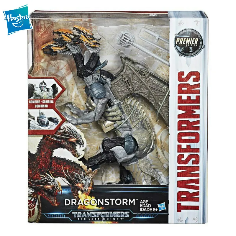 

NEW Hasbro Transformers: The Last Knight Premier Edition Leader Dragonstorm Combiner 17cm PVC Action & Toy Figures C1340