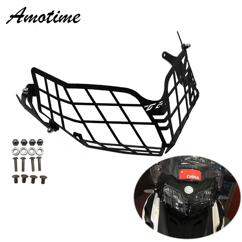 1 комплект черный Мотоцикл Защита фары крышка объектива гриль защита фар для