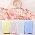 Детское одеяло для новорожденных, детский Пеленальный Комплект постельного белья, мягкое Флисовое одеяло для кроватки и детской коляски