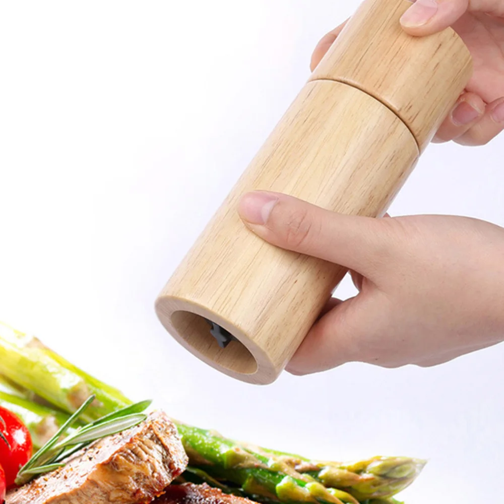 

3pcs Wooden Pepper Spice Mill Grinder Manual Cumin Sesame Pepper Grinding Tool