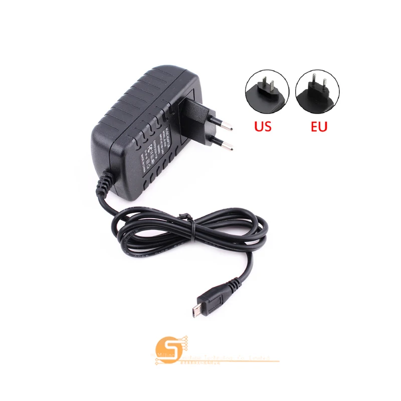 Новый адаптер питания Raspberry Pi 3 5 В А источник постоянного тока 100 ~ 240 зарядное