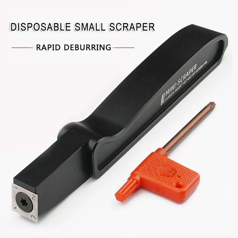 

Woodworking Scraper Aluminum Alloy Deburring Sawdust Removal Tools Carpenter Flat Plane Bottom Edge Trimming Planer Hand Tool
